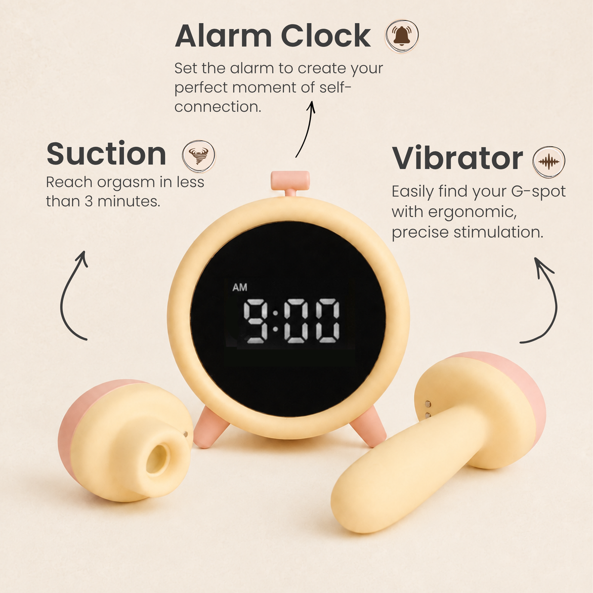 Beside™ - Pleasure Alarm